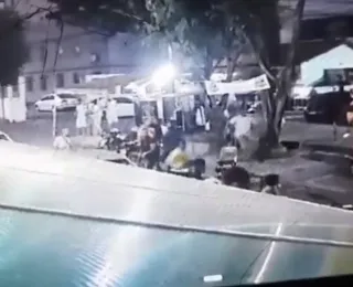 Vídeo revela momento que carro atropela grupo de pessoas em Cajazeiras