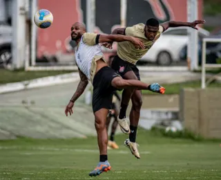 Vitória inicia preparação para o jogo contra o Atlético-MG