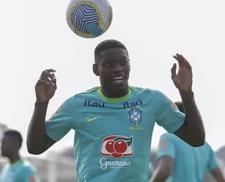 Luiz Henrique treina como titular e pode iniciar jogo contra o Equador